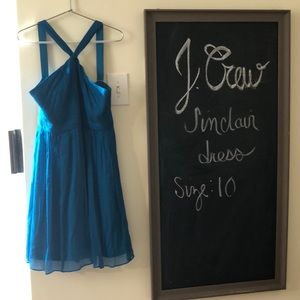 NWT 🎉 J.Crew Sinclair Dress in Teal
